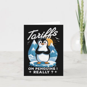 Stoppa tullarna för antitrumpen Fafo ResistPenguin Kort