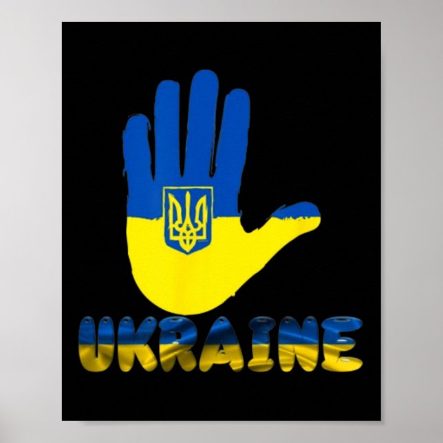 Stoppa Ukrainakriget nu  Poster (Framsidan)