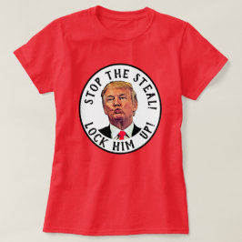 Stoppa upp Steal Lock-låset uppåt T Shirt