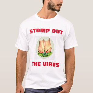 STOPPA UT DEN VIRUSA SPARAN I DEN brittiska MANARN T Shirt
