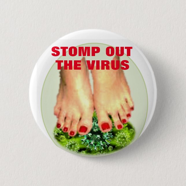 STOPPA UT VIRUS-KNAPPEN KNAPP (Framsida)