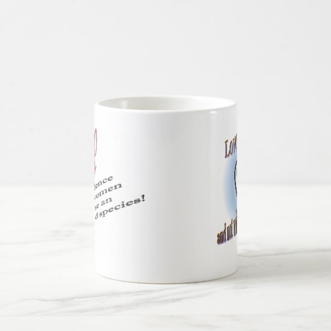 Stoppa våld kaffemugg (Center)