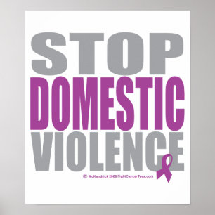 Stoppa våld mot Domestic Poster