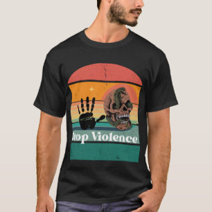 Stoppa våld t shirt