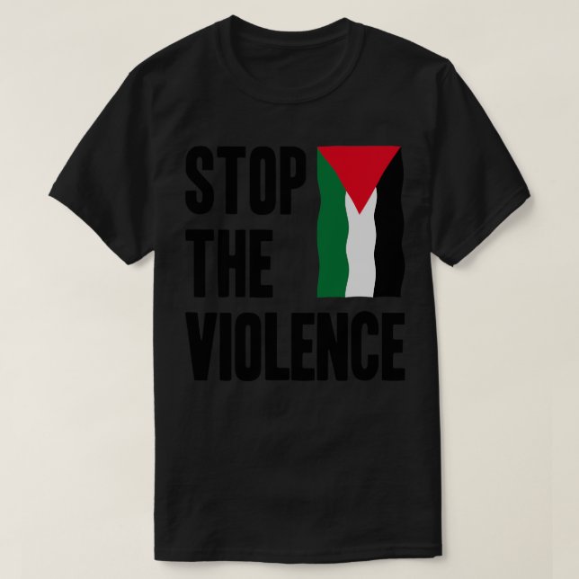 Stoppa våldet t shirt (Design framsida)