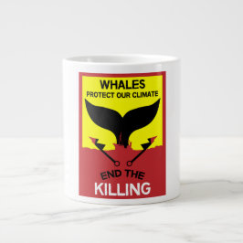 Stoppa valjakt | Förbud mot havsfiske efter valfån Jumbo Mugg