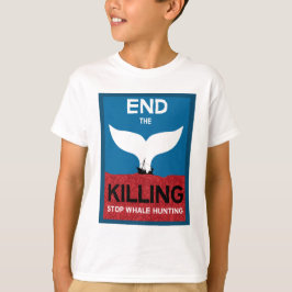 Stoppa valjakt | Förbud mot havsfiske efter valfån T Shirt