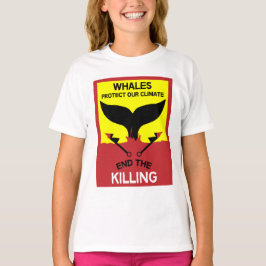 Stoppa valjakt | Förbud mot havsfiske efter valfån T Shirt