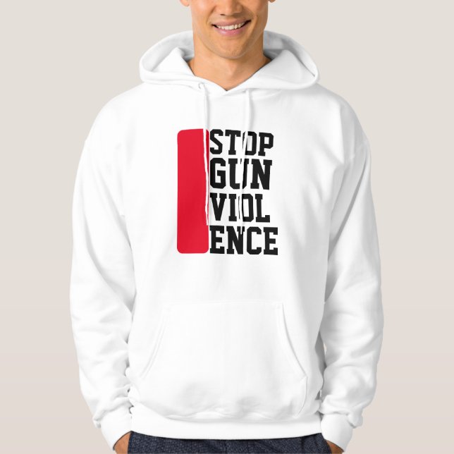 Stoppa vapenstilleståndet politiskt inspirerande c hoodie (Framsida)