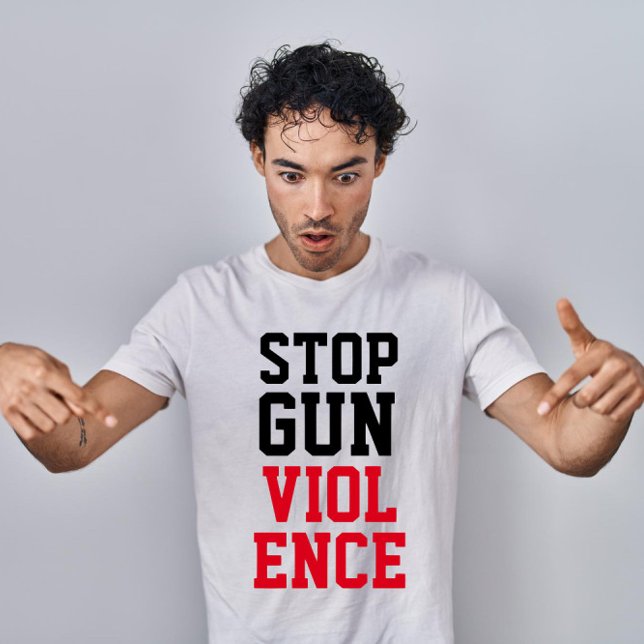 Stoppa vapenvåldet i världen t shirt (Skapare uppladdad)