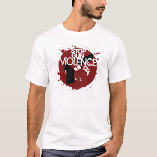stoppa vapenvåldet t shirt