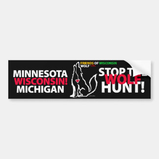STOPPA VARGJAKTEN WISCONSIN - MA'IINGAN BILDEKAL