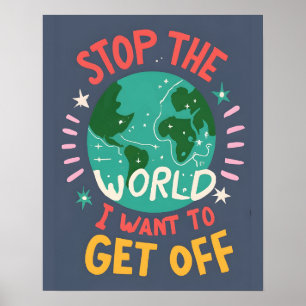 Stoppa världen... poster