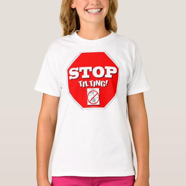 Stoppa vippning tee (Framsida)