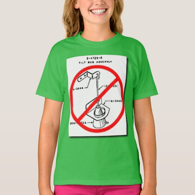 Stoppa vippning tee shirt (Framsida)