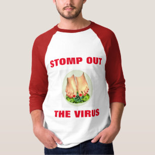 STOPPA VIRUS MANAR OCH VITE SHIRT T SHIRT