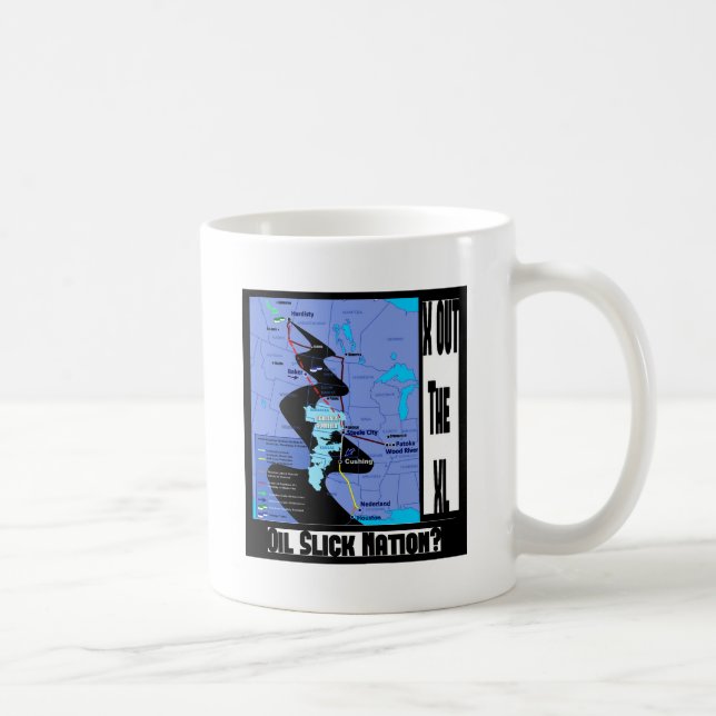 Stoppa XL-Pipelinef8orlängningen Kaffemugg (Höger)