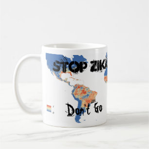 Stoppa Zika/Support Research Mugg by RoseWrites