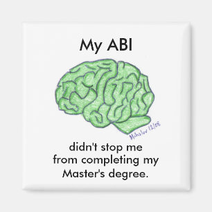 "Stoppade min ABI inte mig…", - Filosofie Magnet