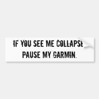 Stoppar min Garmin bildekal