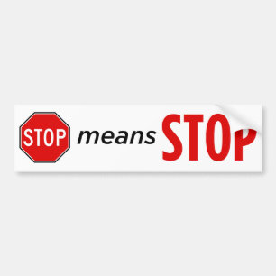Stoppelakstopp II Bildekal
