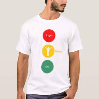 Stoppet - beröm - gå t-shirt