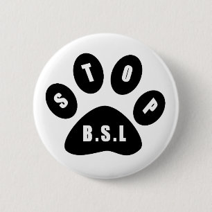 Stoppet BSL klämmer fast Knapp