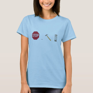Stoppet bultar tid tee shirt