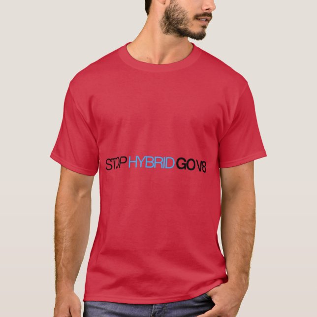 stopphybridges v8-konversion t shirt (Framsida)