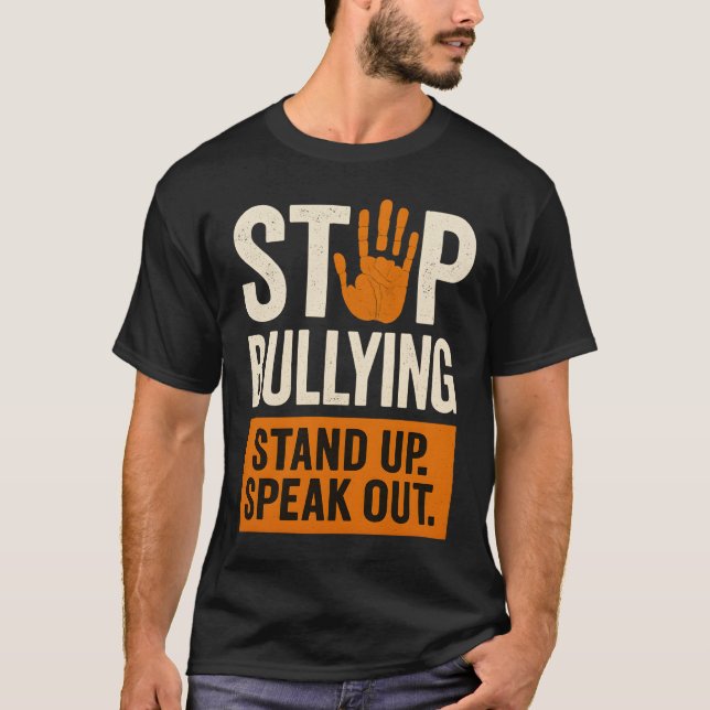 STOPPKÖP - STÄLL UPP. TALA UT. T SHIRT (Framsida)