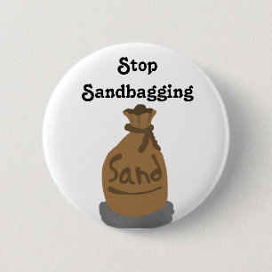 StoppSandbagging klämmer fast Knapp