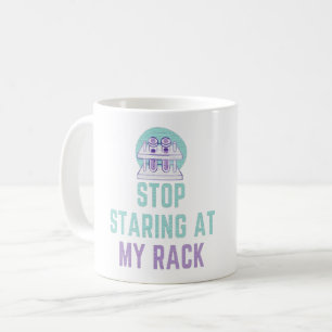 STOPPSTARTA PÅ MIN RACK - FUNNY LAB TECH KAFFEMUGG