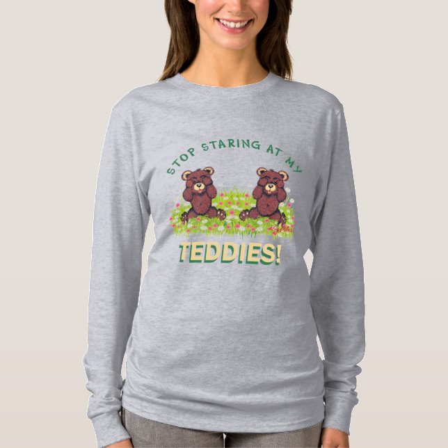 STOPPSTARTA PÅ MINA TEDIER T-Shirt (Framsida)