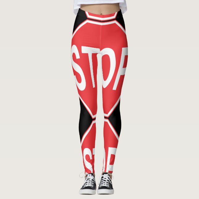 stopptecken leggings (Framsida)