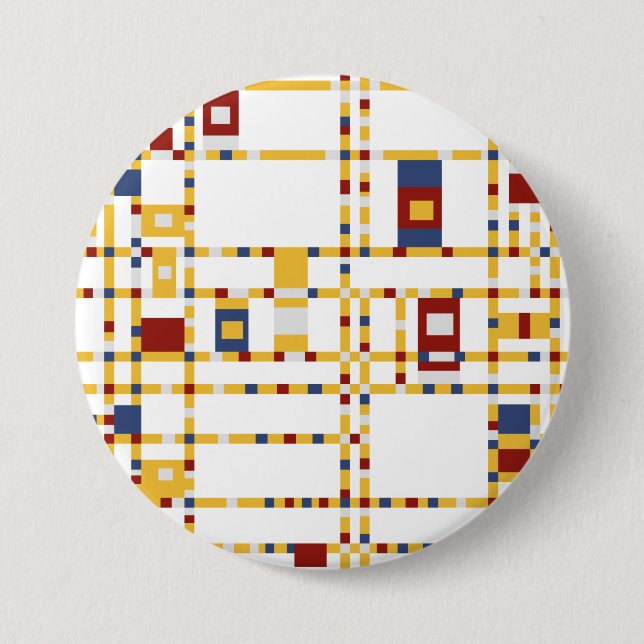 Stor, 3-tums rund knapp (Framsida)