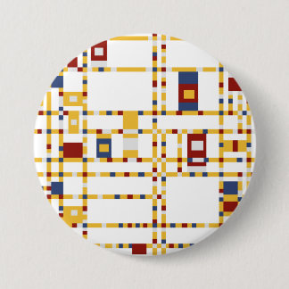 Stor, 3-tums rund knapp