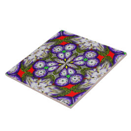 Stor (6 tum x 6 tum) keramiskt fotouppställning kakelplatta