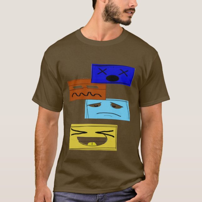 Stor akt med intention - T-shirt (Framsida)