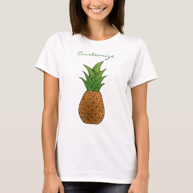 Stor ananas Thunder_Cove T-Shirt (Framsida)
