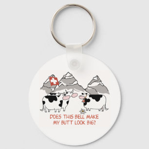 Stor ända Keychain Nyckelring