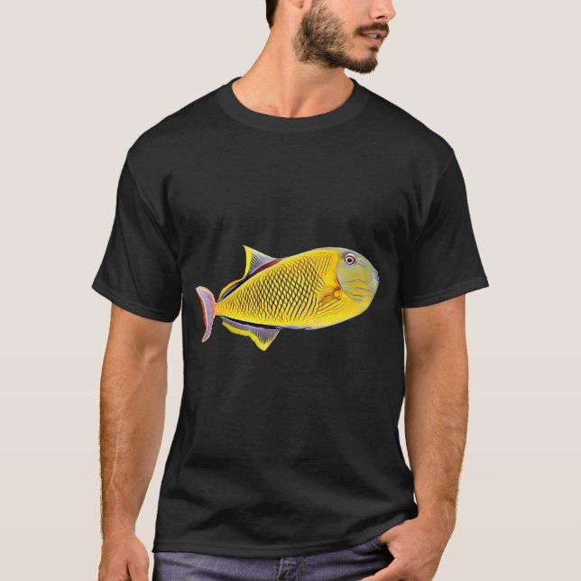 Stor ängelfisk t shirt (Framsida)