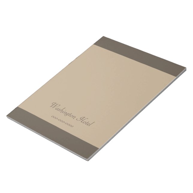 Stor anpassad skrivbordsnotisblock  anteckningsblock (Vinklad)