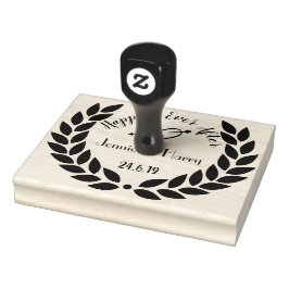 Stor Anpassningsbar Bröllop Stämpel