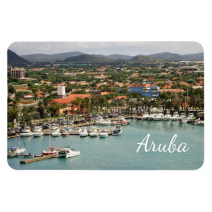 Stor Aruba Marina Magnet