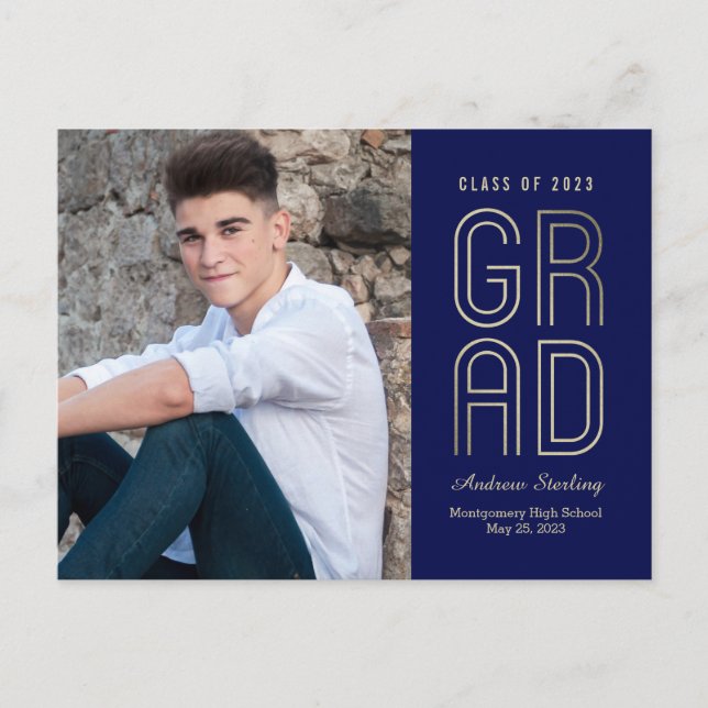 Stör av vykort för meddelande om klass Studenten (Framsida)