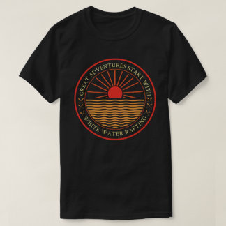 Stor äventyr startar med flodrafting t shirt
