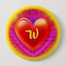 Stor Badge med monogram nattklubb.