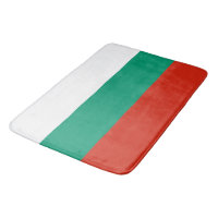 Stor badmatt med flagga från Bulgarien
