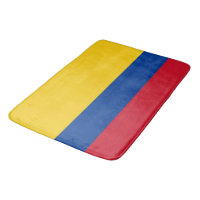 Stor badmatt med flagga i Colombia