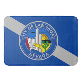 Stor badmatt med flagga Las Vegas Badrumsmatta